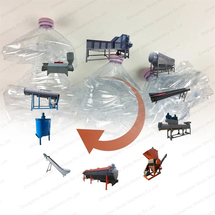 pet plastic recycling machine3