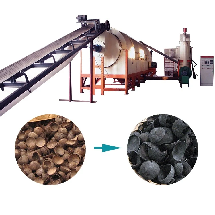 Continuous Carbonization Machine