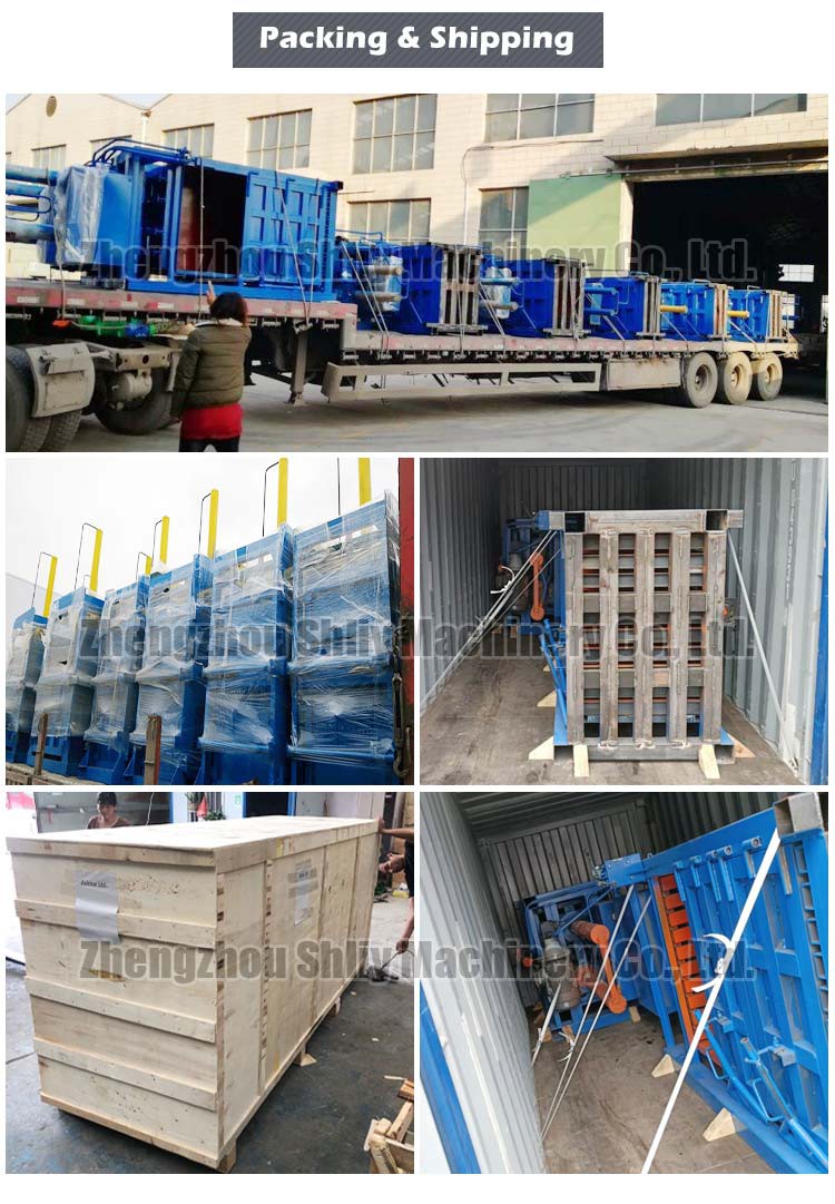 Cardboard and plastic baler Cardboard and plastic baler